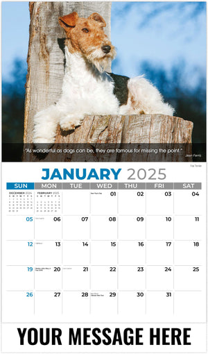 Galleria Dogs - 2025 Promotional Calendar