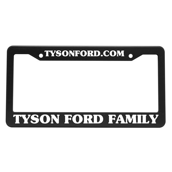 License Plate Frame in Polybag