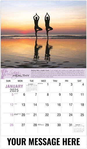 Galleria Living Healthy - 2025 Promotional Calendar